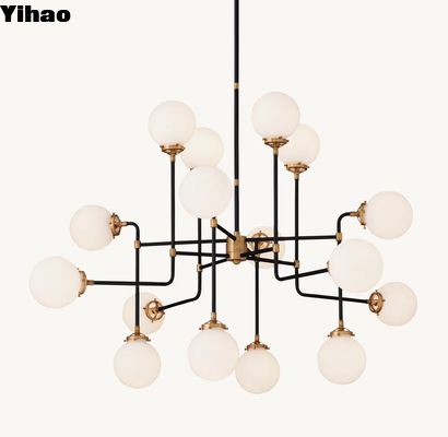 شراء نيكل النهاية الكلاسيكية النحاس الشمعدان مع E27 المصابيح التوافق والتصميم الأنيق التصنيع عبر الإنترنت