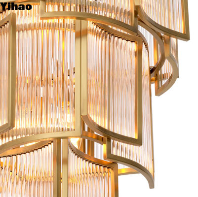 الشمسية الحديثة الشفافة الداخلية الزخرفية السقفية مصباح الشمسية الحديثة المعلقة لغرفة المعيشة الشمسية