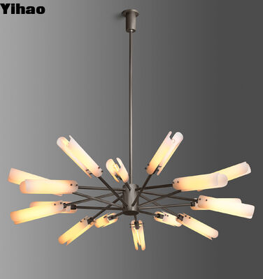 معدل ارتفاع عصري جسم نحاس معلق مصباح معلق مع 50000 ساعة عمر لغرفة المعيشة