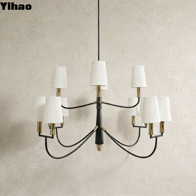 مصباح معلق للجسم النحاسي مع 3500K LED أبيض دافئ وضمان لمدة 5 سنوات لإضاءة غرفة الطعام معلقة